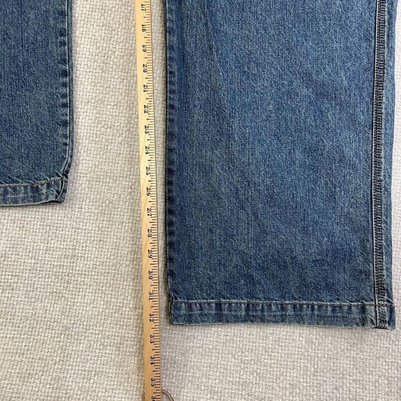 Levi's Signature Carpenter Jeans Men's 48x32 Blue Denim Utility Workwear - Picture 8 of 10